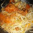 Cah tauge saus kacang