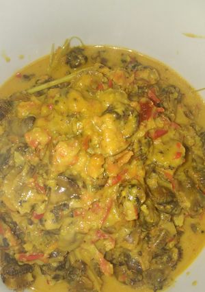 Foto resep Rendang Kerang Pedas