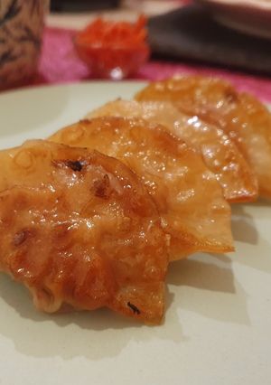 Foto di Gyoza con carne