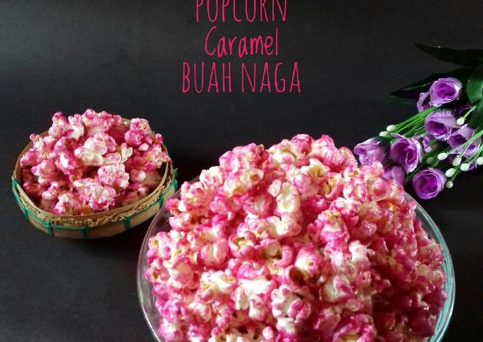 Popcorn Caramel Buah Naga