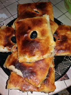 صورة لوصفة كوكا بدون عجينة مورقة