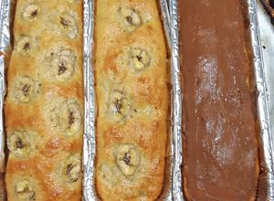 Una foto de Budín de banana húmedo y esponjoso