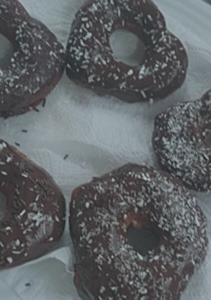 Una foto de Donas veganas sin molde🍩