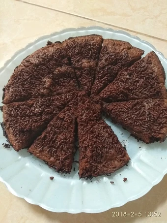 Cara Mudah Menyiapkan Resep Bolu teflon no mixer yang Enak Banget Anti Ribet, Mantap