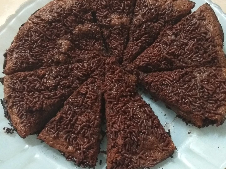 Cara Mudah Menyiapkan Resep Bolu teflon no mixer yang Enak Banget Anti Ribet, Mantap