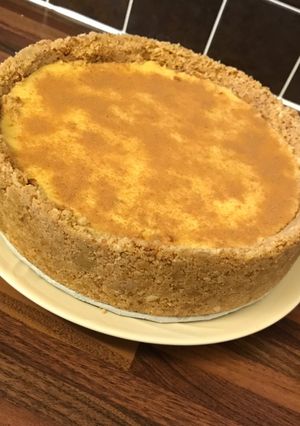 Una foto de Tarta de natillas