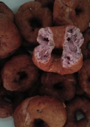 Foto resep Donat ubi ungu