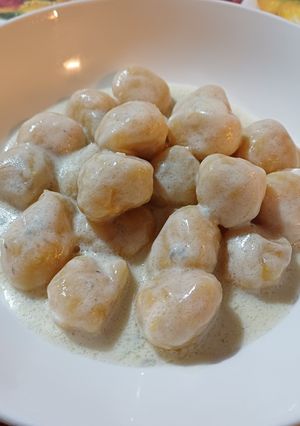 Foto di Gnocchi di Zucca con Crema al Gorgonzola