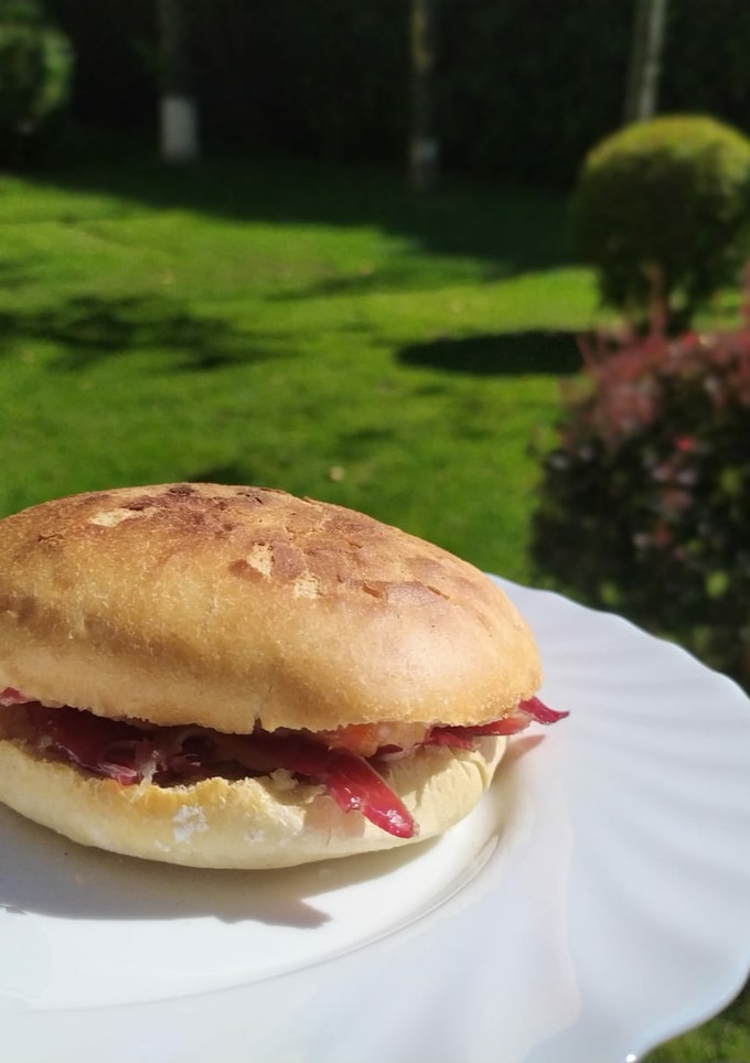 Una foto de Molletes de mi cuñado 😬
