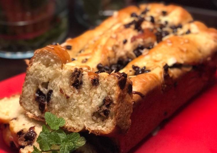 Resep Choco Chip Mints Bread Anti Gagal