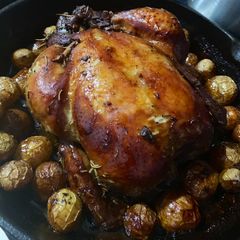 A picture of Roast chicken.