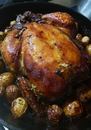 A picture of Roast chicken.