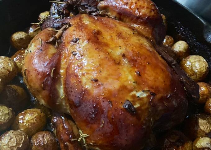 Roast chicken