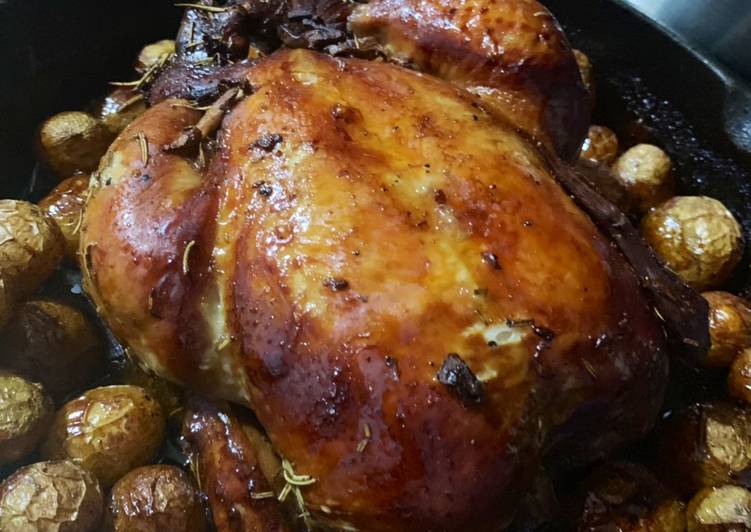 Steps to Make Favorite Roast chicken