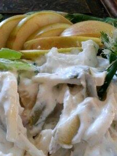 Tormás-joghurtos burgonyasaláta recept fotója