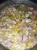 Sup krim jagung kepiting (Royco)