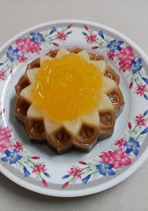 Hình của món Bánh Trung thu Rau câu.