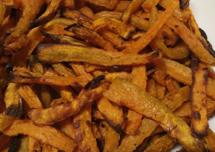 How to Make Homemade Best sweet potato chips I&#39;ve ever made