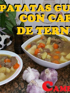 Una foto de Patatas guisadas con carne de ternera