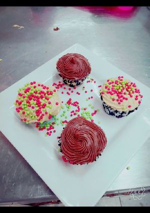 Una foto de Cupcakes de vainilla