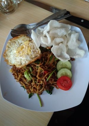 Foto resep Mie goreng ala mie ketek Lampung