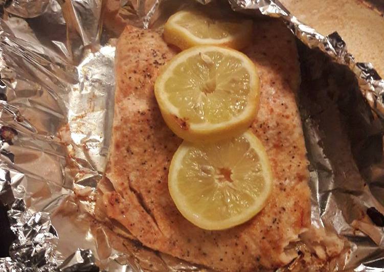 Everyday of Baked lemon herb salmon