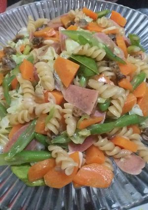 Foto resep Tumis sayur sosis makroni