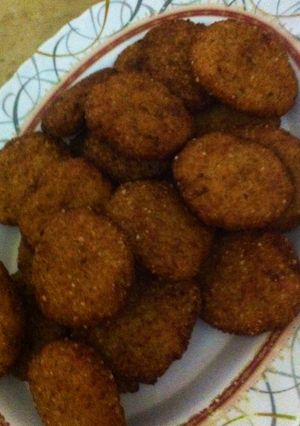 صورة لوصفة أقراص البطاطا بالبرغل