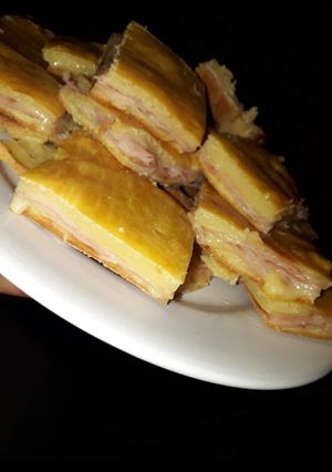 Una foto de Torta de fiambre licuada
