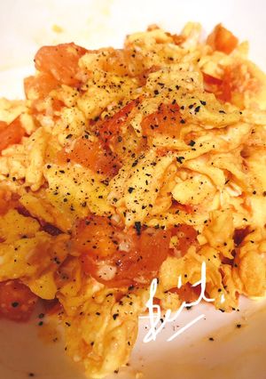 A picture of Tomato Eggs.