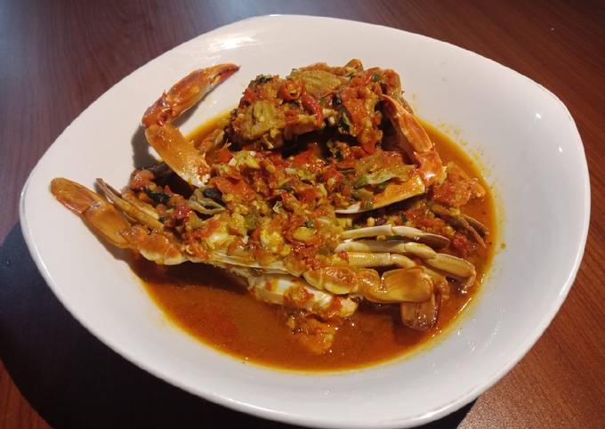 Kepiting Pedas Saus Tiram