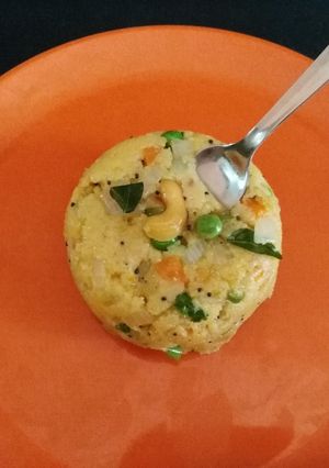 A picture of Rava Veg Kichadi.