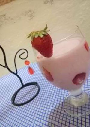A picture of Strawberry Shake🍓.