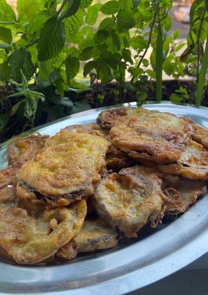 Foto di Melanzana Bianca Ndurat e Frit (indorate e fritte)