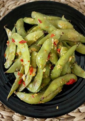 Foto resep Spicy Edamame