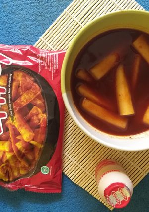 Foto resep Topokki Instan Merk Mujigae