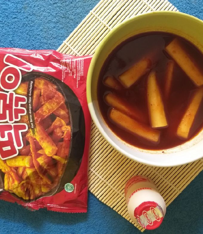 Foto resep Topokki Instan Merk Mujigae