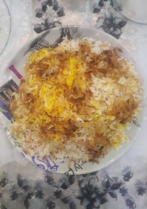 عکسی از دستور رشته پلو با مرغ