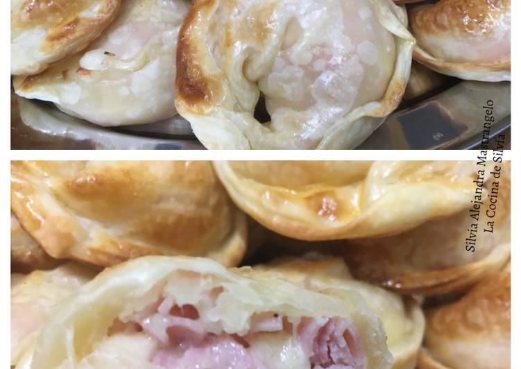 Empanadas de jamón y queso