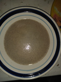 Una foto de Crema de champiñones