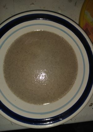 Una foto de Crema de champiñones