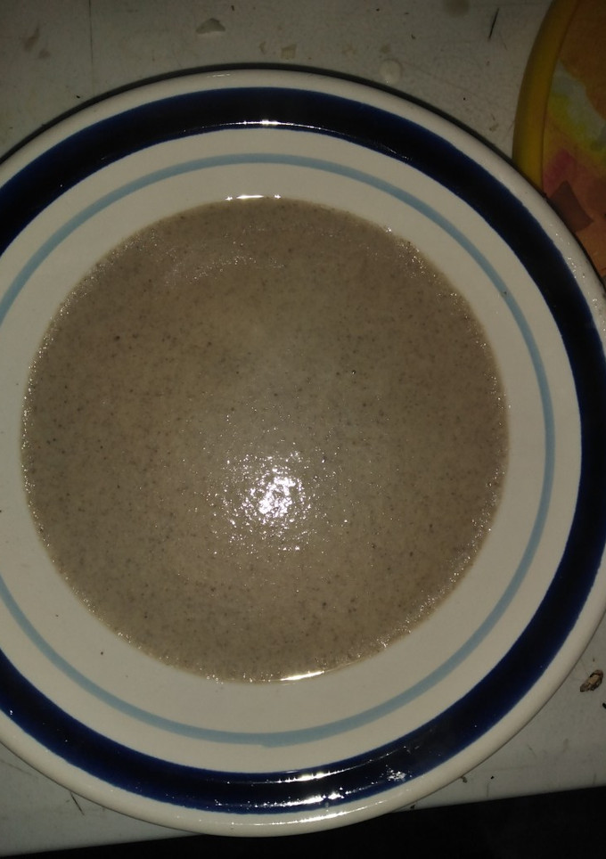 Una foto de Crema de champiñones