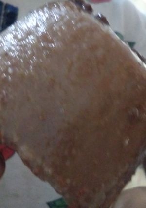 A picture of Yummy choco ice cream.