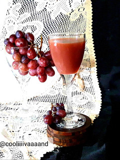 عکسی از دستور آب انگور طبیعی