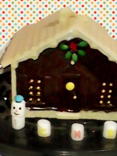 Una foto de Casita de chocolate