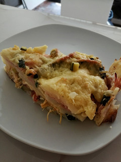 Una foto de Pastel de papa y pollo