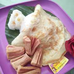 A picture of Sarapan Simple Telur Dadar🍳.