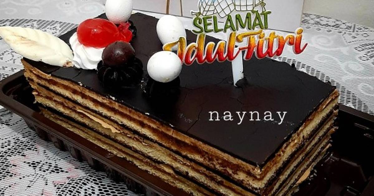 Resep Opera Cake oleh NayNay Cookpad