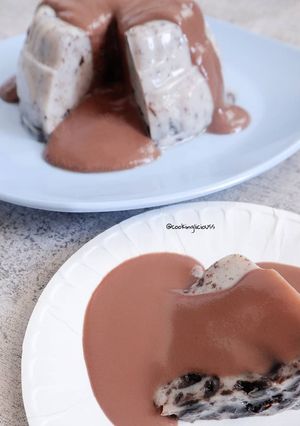 Foto resep Pudding Oreo Vla Coklat