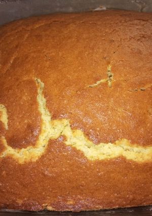 A picture of Coconut, Lemon and passion cake.